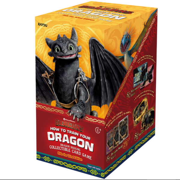 How to Train Your Dragon-Dragon Seeking Collection Card-Ride the Wind Edition-SEA-Series 1