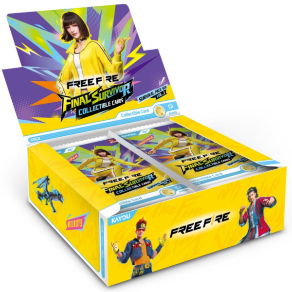 Free Fire-Final Survivor Collectible Cards-Survival Pack-SEA